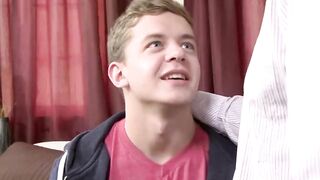 Hot Twinks Anal Adventure - Hotel Room Romp with Hot Dad & Son