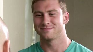 Muscle Hunks Share Intense Anal Sex in Gym Locker Room