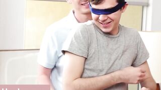 Blindfolded Sex Game With My Hot Boyfriend - Amateur Couple