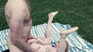 Big Dick Picnics - Outdoor Anal Adventure with Big Ass Girl