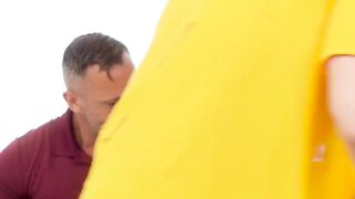 Long-Legged Babe Oliva Madisson Gets Fucked Hard By A Huge Dick