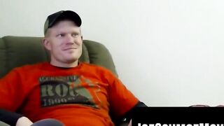 Horny Hunk's Throat-Fucking Orgy
