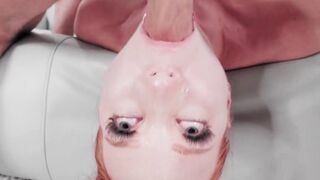 Redheaded Vixen MADISON MORGAN Fingers Her Puffy Pink Pussytunnel - POV