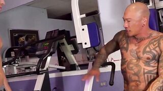 Asia's Hottest Gym Rats - Daddy Plowing Daughter In Law