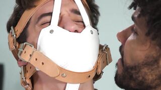 Rough & Raw - Bareback Threesome with Older Guy Fucks Young Twinks