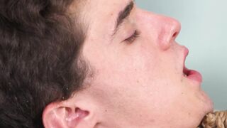 Rough & Raw - Bareback Threesome with Older Guy Fucks Young Twinks