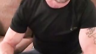 Rugged Stud's Solo Masturbation Session Ends With A Big Load