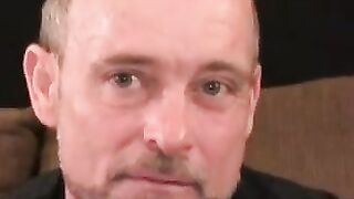 Rugged Stud's Solo Masturbation Session Ends With A Big Load