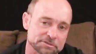 Rugged Stud's Solo Masturbation Session Ends With A Big Load