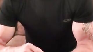 Rugged Stud's Solo Masturbation Session Ends With A Big Load