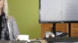 Attractive Blondie Katy Rose Gets Fucked By A Loan Agent In His Office