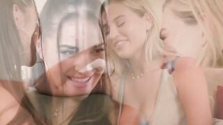 BFF's Sharing Secret Lesbian Love in Kitchen - Bella Baby & Ava Taylor