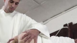 Hot Seminary Student Fucks Fellow Church Member In Secret