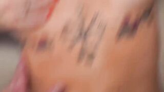 Ink-Stained Lingerie Mommy #2 - Stepdaughter's Creamped Pussy