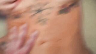 Ink-Stained Lingerie Mommy #2 - Stepdaughter's Creamped Pussy
