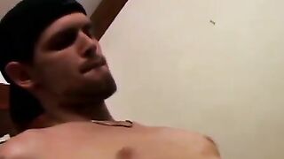 Amateur Blonde Babe Gives Unforgettable Oral & Gets Spit-Roast By Two Hunks
