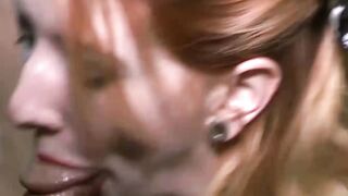 Threesome Swinger Party - Two Milf Slutters Share A Big Load