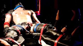 Bondage Domination - Ball-Tied Submissive Blonde Babe Deep Thrills Fucked Hard