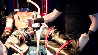 Bondage Domination - Ball-Tied Submissive Blonde Babe Deep Thrills Fucked Hard