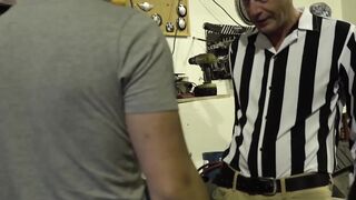 Maturity Matters - Older Man Gets Fucked By Car Shop Workers