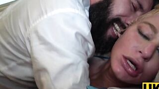 3some FFM Threesome Adventure With Dominant Masters And A Sex-Starved Milf
