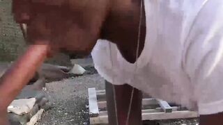 Group Sex Outdoor Orgy with Muscular Soldiers