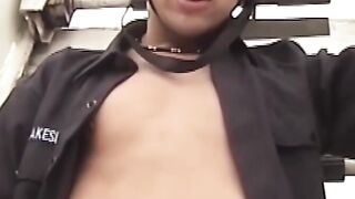 Handsome Hunk's Massive Schlong Unleashed in Solo Play