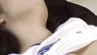 Teen's Sex Machine Adventure - Natural Bust Teen Explores Her New Toy