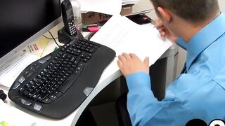 Business Anal Sex - Office Ass-Fucking with Hot Young Guys