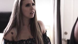 Rough Sex - Deepthroat Blowjob & Hardcore Pussy Slamming On Top Of Big Dick