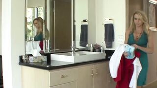 Lesbians Gone Wild! Step-Mother Teaches Young Bimbo How To Lick Pussy