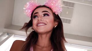 Petite Cutie Nikkie Nicole's Hide & Seek Turned Into A Wild Step-Dad Fuck