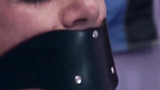 Dominatrix Bondage Mistress Torments Submissive Slave With Sensual Humiliation