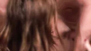 Big Natural Breasts MILF Gives Sensual Erotic Handjob & Blow Job