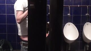Anal-Rush! Hot Italian Stallion Fucked Hard By Hunk Stud In Public Bathroom