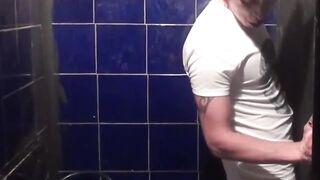 Anal-Rush! Hot Italian Stallion Fucked Hard By Hunk Stud In Public Bathroom