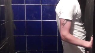 Anal-Rush! Hot Italian Stallion Fucked Hard By Hunk Stud In Public Bathroom