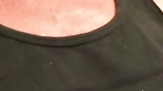Amateur Hunk's Hot Load On His Muscular Body