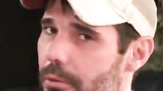 Ink-Stained Hunk Jerking Off & Shooting A Massive Load