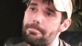 Ink-Stained Hunk Jerking Off & Shooting A Massive Load