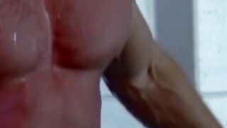Muscle Hunk's Bondage Session - Whipped Hardcore Anal Play & Deepthroat Blowjob