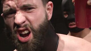 Ass-Pierced Hunks Endure Anal Torments in BDSM Threesome