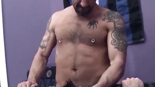 Muscle Punk's Bondage Dungeon - Fetish Domination with Anal Play