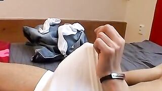 MartinCorvina - Hot & Horny Hunk Pumps Out A Thick Sticky Load