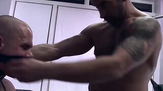 BDSM Bondage Sensual Domination of Older Man by Young Mistress