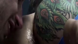 Sluty Anal Play with Hunk Archer Crofto & Dirty Talking Top