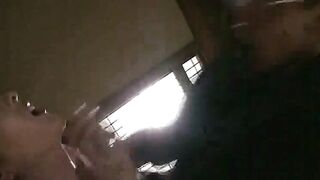 Hot Babe Gets Fucked Hard By A Huge Black Dick In Her Ass And Creampied