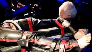 Bondaged Gay Domination - Foot Play with Anal Pumping by Dominic Pacifico
