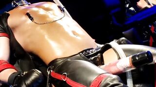 Bondaged Gay Domination - Foot Play with Anal Pumping by Dominic Pacifico