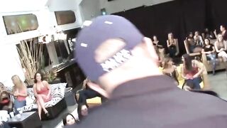 Partying Hard! Group Sex Scene with Hot Babes Sucking Dick in Epic Orgy